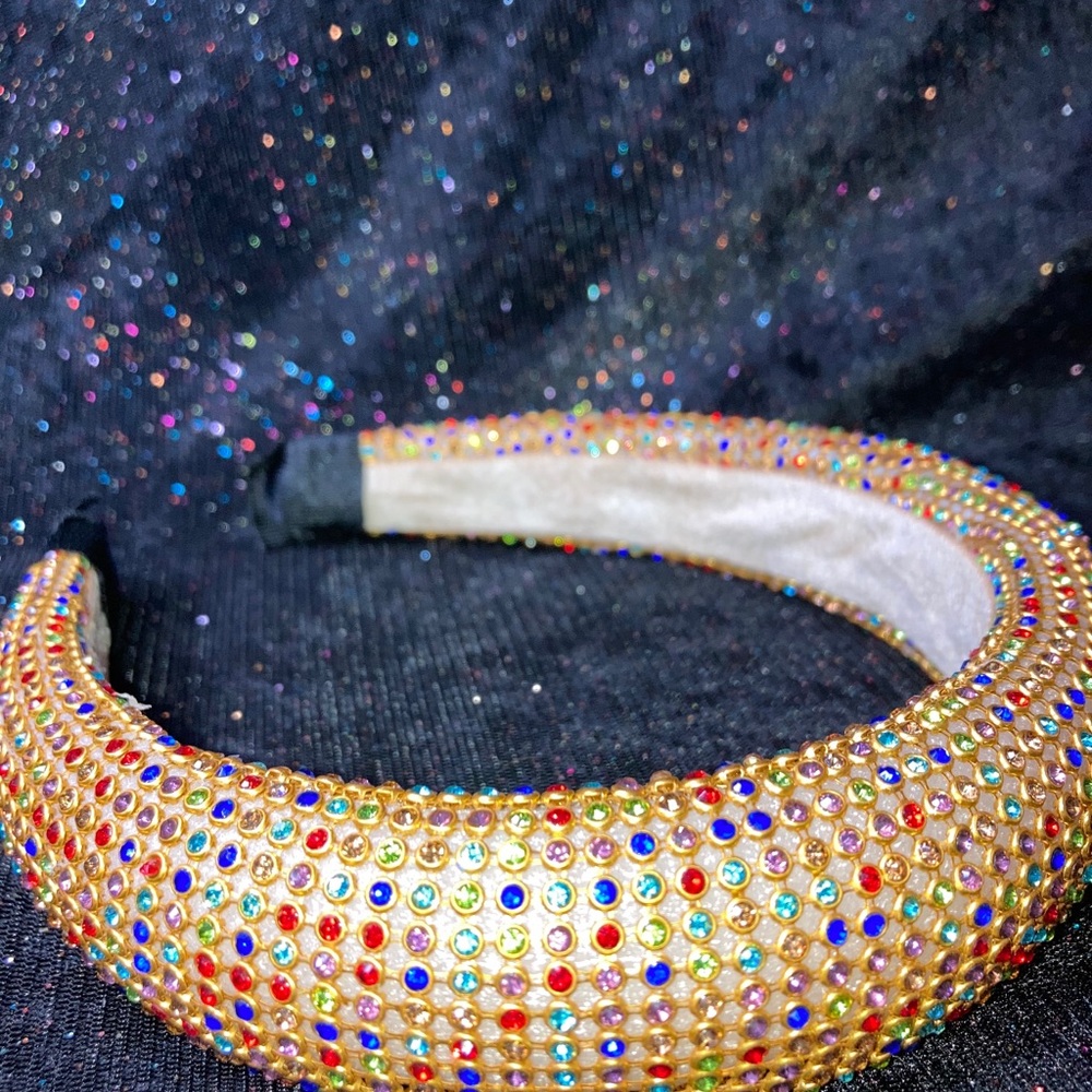 Fashionable Rhinestone Headband - Picture 7 of 10